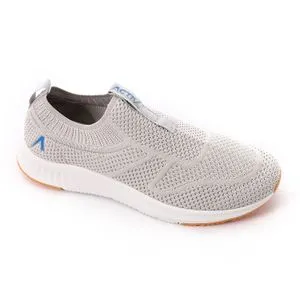 Activ Light Grey Slip-On Comfy Sneakers