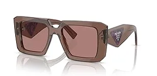 PRADA Sunglasses Acetate BROWN TRANSPARENT for WOMAN