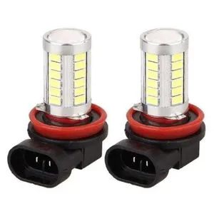 2Pcs 12V H11 5630 33SND Car LED Fog Light Daytime Running