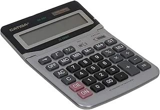 Catiga DK-280 High Quality Electronic Calculator Two Power And 12 Digits With Plastic Keys For Office And School - Multi Colour