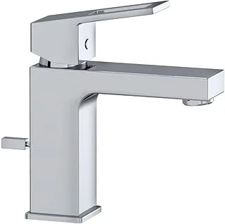 Kludi RAK38000 Claudy Single Lever Basin Mixer, Pacific Silver