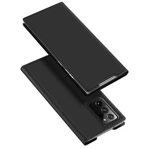 Samsung Galaxy Note 20 Ultra Leather Case With Card Slot - Black