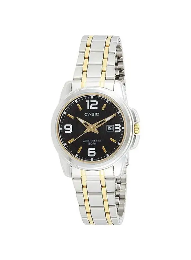 CASIO Stainless Steel Analog Watch LTP-1314SG-1AVDF