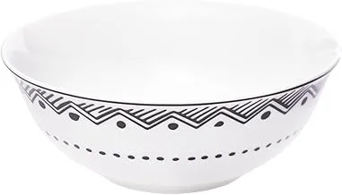 Tunisie Tu-Va6403914 Set Of 6 Pieces Of Porcelain Valley Bowl 14Cm Suitable For Home And Restaurants With Premium Durable Material - Multi Colour