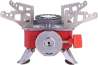 DOOMSDAY Portable Gas Stove And Picnic Butane Gas Burner For Outdoor Camping, Hiking, Travelling | Folding Furnace, Camping Equipment, Gas Stove With Pouch For Cooking Anywhere