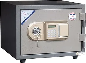 LGSafe LG32E4 Fireproof Safe Box - Anti-Burglar Home and Office Safe with a Removable Shelf, Digital Keypad and Dual Locks Made in Vietnam