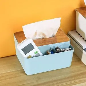 Tissue Box And Multi-use Tool Holder, 1 Piece.