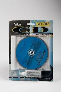 CD Cleaner Disc, Safe and Effective CD Lens cleaning kit, Laser Lens Set for CD/VCD/DVD Player System Cleaner Kit with Solution liquid