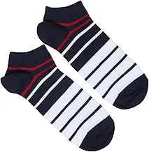 Premoda Men's Fancy Ankle Socks (3Per Pack), Mulighti, One Size