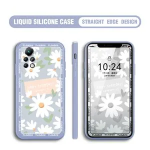 Infinix Note 11 Pro Case Daisy Silicone Phone Cover