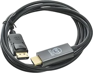 ST 4K DisplayPort to HDMI Cable Compatible for Personal Computer - Black