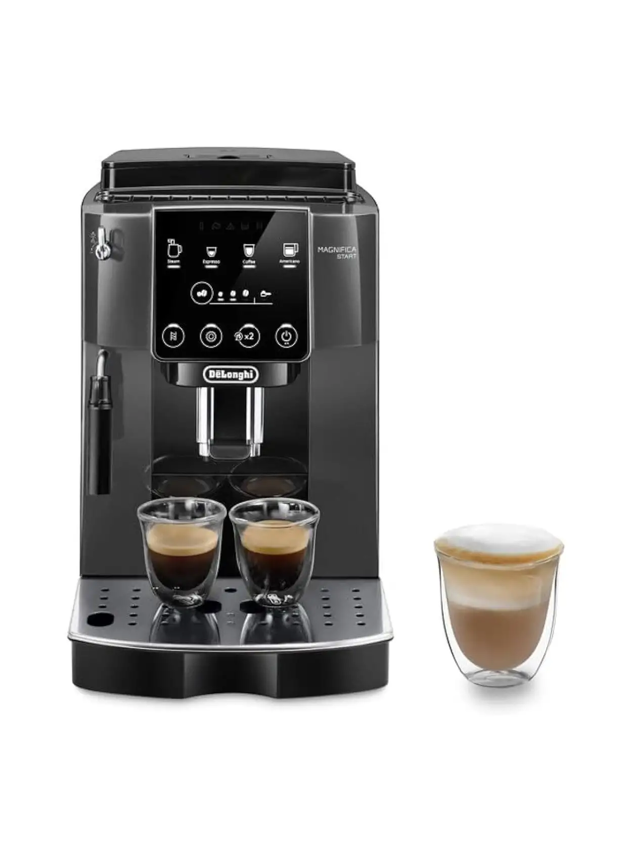 De'Longhi Magnifica Start ECAM220.22.GB Automatic Espresso Machine Black 2 OZ 1450 W ECAM220.22.GB Black