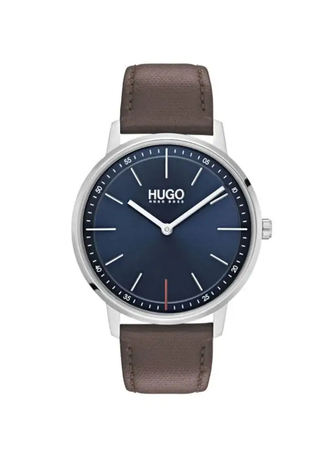 HUGO BOSS Leather Analog Watch HB153.0128