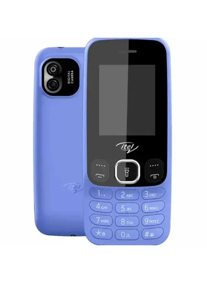 ITEL itel 2166 ثنائي الشريحة أوبرا ميني، لاسلكي FM، أزرق غامق ساطع