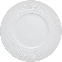 Tunisie Tu-8600123 Set Of 6 Pieces Of Porcelain Veins Dessert Plate 23Cm Suitable For Home And Restaurants With Premium Durable Material - White