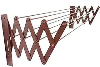 Elbanhawe Group Wall Mount Dryer Rack - Brown, 100Cm