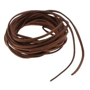 5m 5mm Wide Velvet Cord Faux Suede Cord Faux Leather Cord Cord Coffee