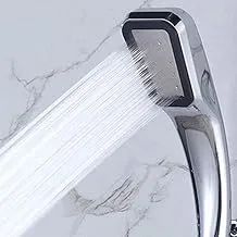 High Pressure Shower Head 300-hole high Pressure Shower Head Shower Water-Saving Shower Head Powerful Booster Spray Bath Hand shower-045 Easy Tool Free Installation (Color : 45)