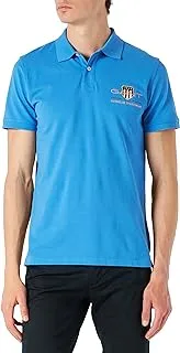 GANT Men's Archive Shield Ss Pique Polo Shirt