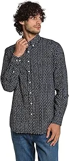 DALYDRESS Men Fancy Regular Fit Long Sleeve Cotton Shirt DDMxx005449 Modern