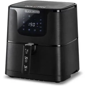 BLACK+DECKER Digital Air Fryer, 4.3 Liters,1700 Watt - Black - AF700