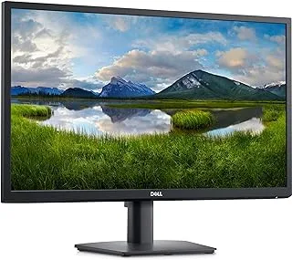 شاشة Dell E2423H مقاس 24 بوصة بتقنية VA FullHD LED مع منفذ DisplayPort وVGA - أسود