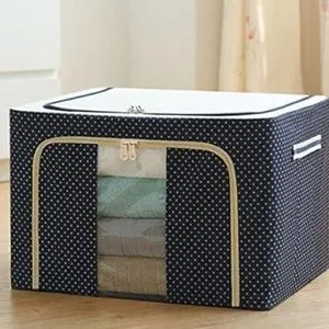 Large Capacity Foldable Waterproof Storage Box, 66 Litres.