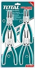 Total THT114041 Cir clip Pliers Set 4pcs