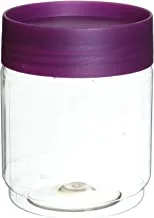 Max plast plastic legules storage jar with lid, multi color