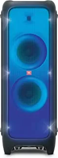 JBL PartyBox 1000 - High power bluetooth speaker with light effects, USB playback and mic/guitar inputs, in black with a full multicolour panel