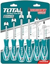 TOTAL TOOLS 6 Pcs screwdriver set - THT250606