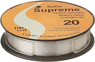 Sufix Supreme Fishing Line, 0.20 mm, 100 m - White