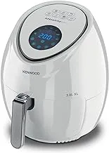 Kenwood airfryer large 3.8litre/1.74kg capacity- white - hfp30.000wh ( international warranty ) - 220v supply voltage and 50hz