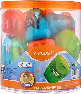 Y-Plus POIKa Sharpener 2 Hole Jar - Pack of 24