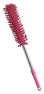 Extendable Car Cleaning Brush with Long Handle - Pink