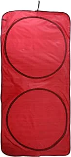 Generic Front and rear windshield for car - red and pink