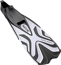 Seac Azzurra, Snorkeling Fins for Adults and Children, Closed foot pocket in Soft Rubber