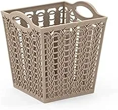 Turt mix basket square beige