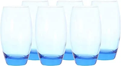 Pasabahce Highball Glass - Blue, 500ml