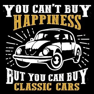 Solo E426 You Cannot Buy Happiness Car Sticker, 15x15 cm - Multi Color