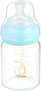 La Frutta 22011 Glass Feeding Bottle, 150Ml - Baby Blue