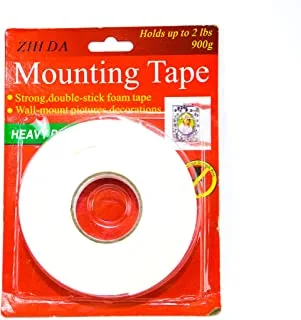 Stokvis Tapes Double Face Transparent Adhesive, 2.5 m - 12 mm