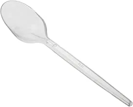 Queen plastic spoons - 10 pieces