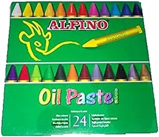 Alpino set of 24 oil pastel colors