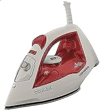 Tornado TST-1800 Steam Iron with Water Spray, 1800 Watt - Red