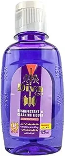 Diva toll liquid multi purpose cleaner with lavender scent , 125 ml