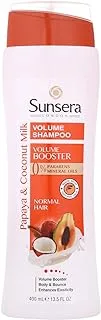 Sunsera Volume Shampoo with Papaya and Coconut Milk for Normal Hair - 400 ml