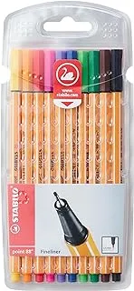 Stabilo color pen fine liner- 10 colors