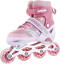 Skating shoes double calf single row size (39-42) - pink