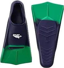 SPURT Spurt Silicon Swimming Fins, Size 39-40 Green and Navy